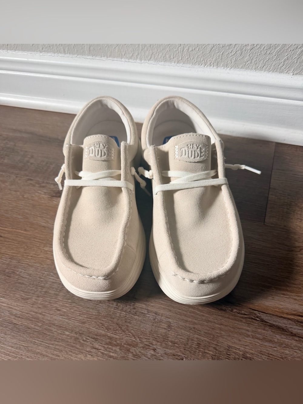Hey Dude Women’s Suede Slip-On Sneakers